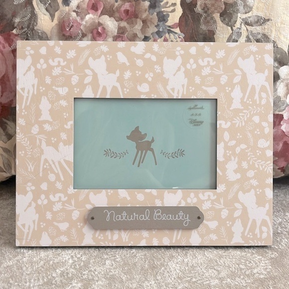 Brand New Hallmark Disney Baby “Natural Beauty” Bambi Picture Frame 4”x6” Photo - Picture 2 of 12